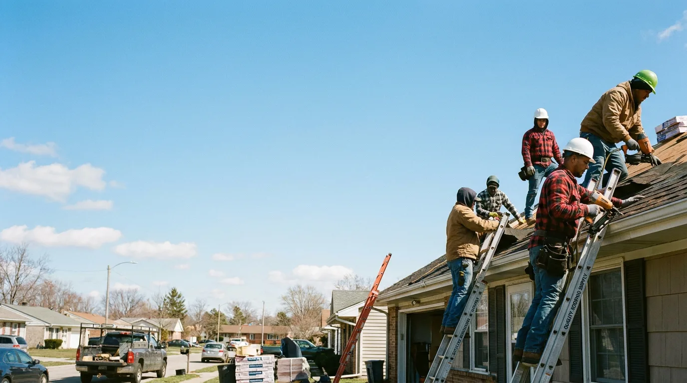Roofing in Buda, IL near me